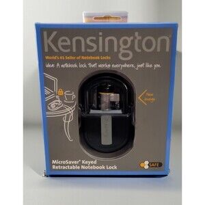 Kensington MicroSaver Keyed Retractable Notebook Lock - NIB